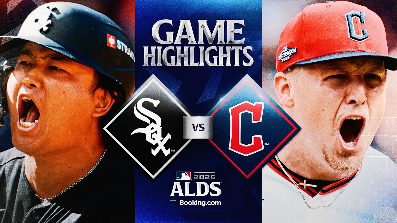 WHITE SOX vs. GUARDIANS: Division Series Full Game 1 Highlights (October 3) | Munetaka Murakami 